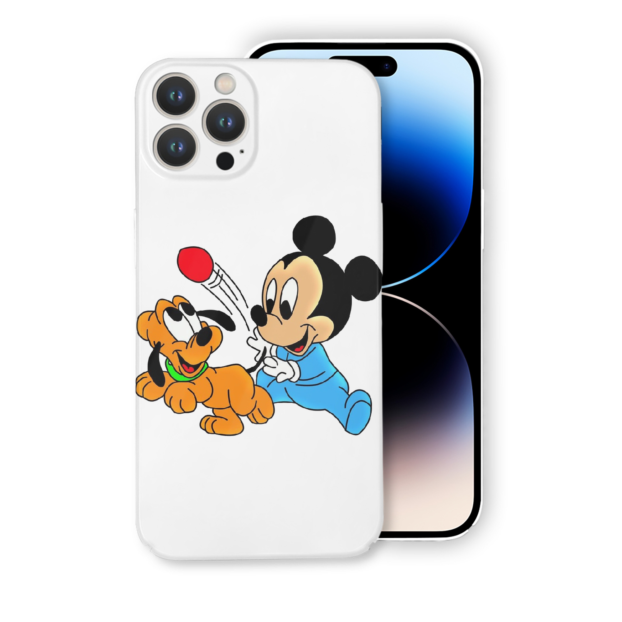 （画像用） ミッキーマウス Mickey Mouse 【iPhone 14シリーズ対応】ハードケース
